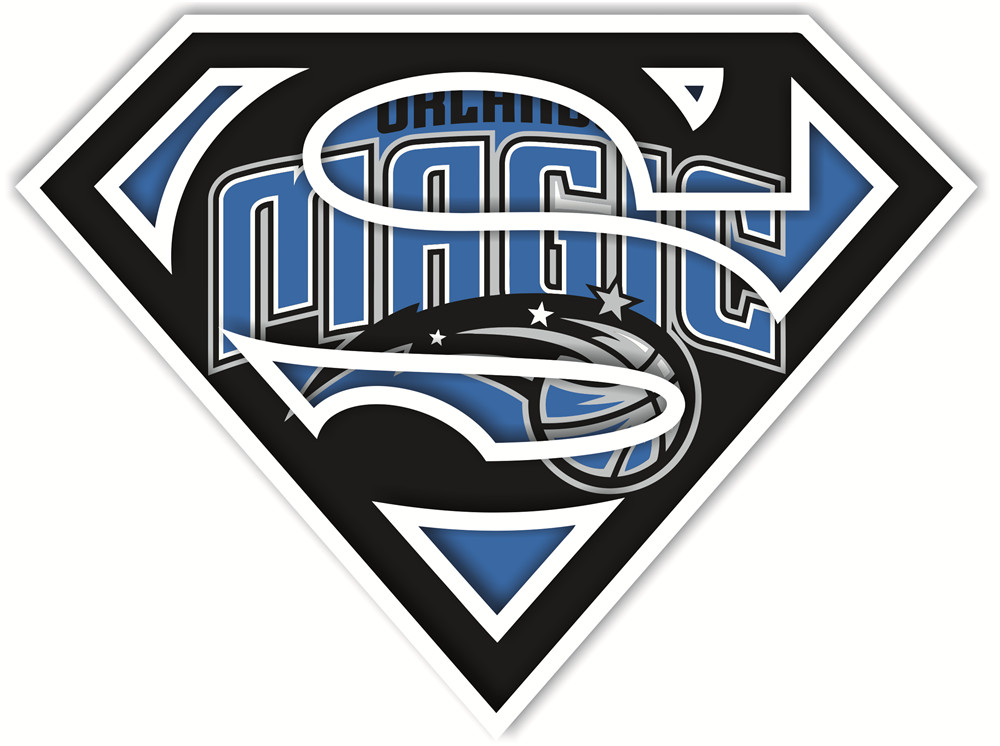 Orlando Magic superman iron on heat transfer